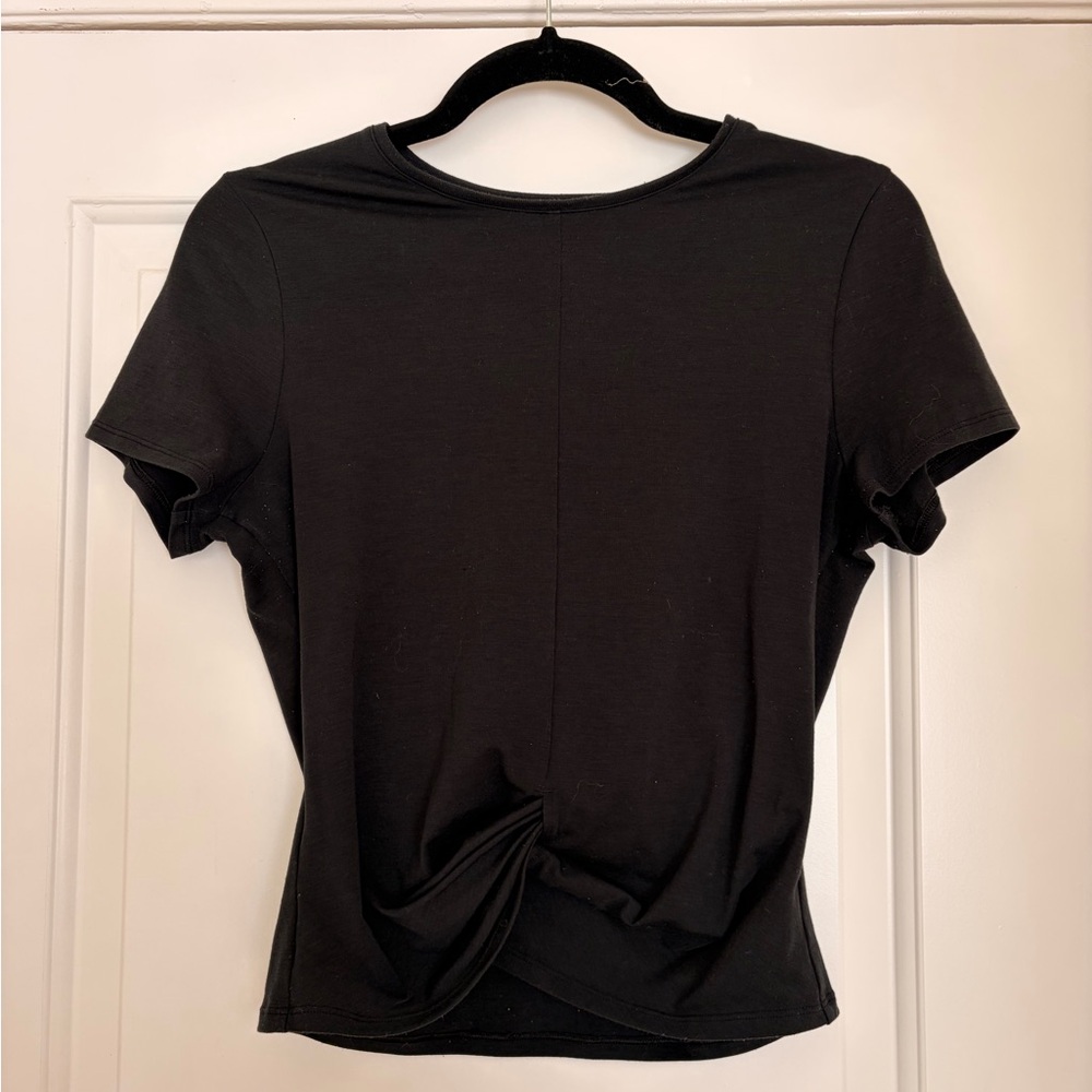 Outdoor Voices Black Short Sleeve Tee